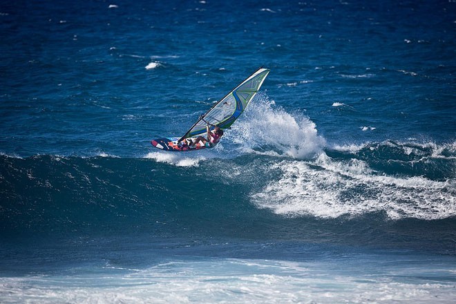 Ingrid Larouche 1st place Women Overall - 2012 AWT Maui Makani Classic © American Windsurfing Tour http://americanwindsurfingtour.com/